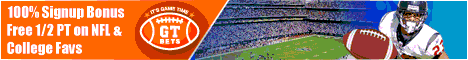Gtbets NFL betting