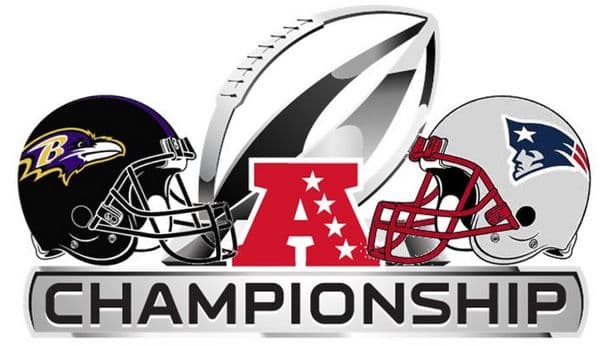AFC Championship Patriots vs Ravens