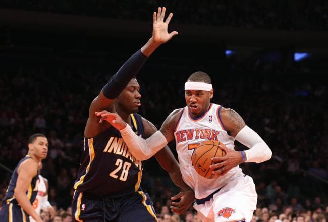 Nicks vs Pacers