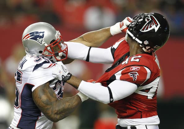 New England Patriots at Atlanta Falcons Sunday Night Footbll