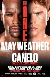 floyd mayweather canelo poster