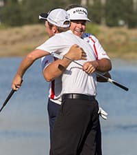 Sean O'Hair and Kenny Perry