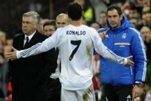 Ronaldo Red Card vs Bilbao