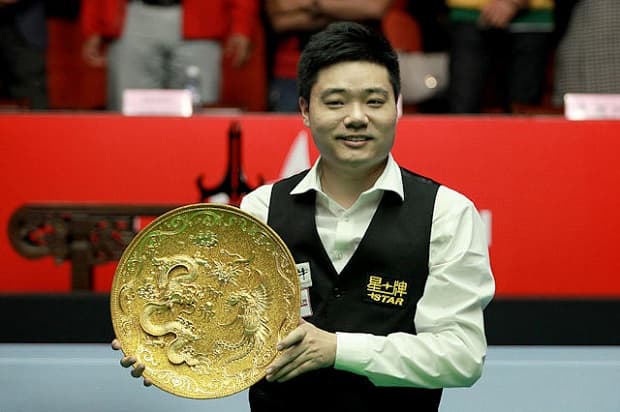 Chinese snooker ace Ding Junhui