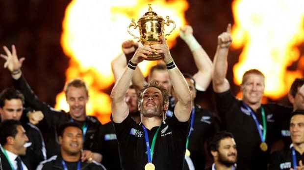 New Zealand lift the World Cup in 2011
