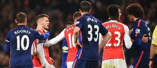 Wayne Rooney trying his best to pacify the intense match