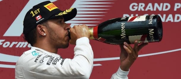 Lewis Hamilton Cruises to Victory