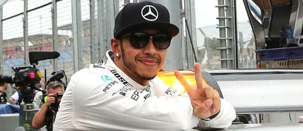 Mclaren's Lewis Hamilton