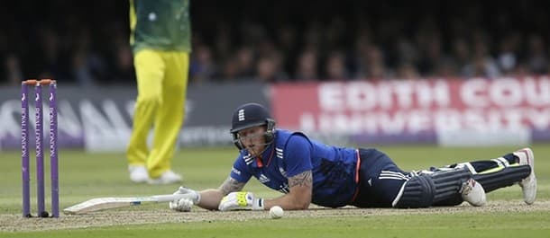 Ben Stokes scores a Goal