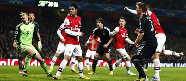 arsenal v bayern