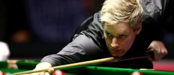 Neil Robertson is still on target to take the UK Championship.