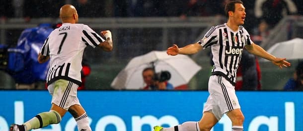 Juventus beat Lazio 1-0 in the Coppa Italia Quarter Final.
