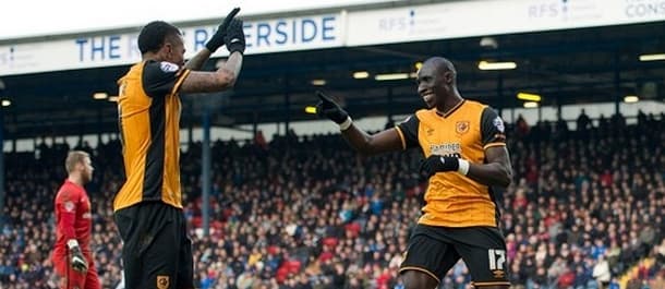 Hernandez and Diame were on target as Hull beat Blackburn 2-0.