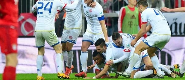 Mainz beat Bayern Munich in midweek.