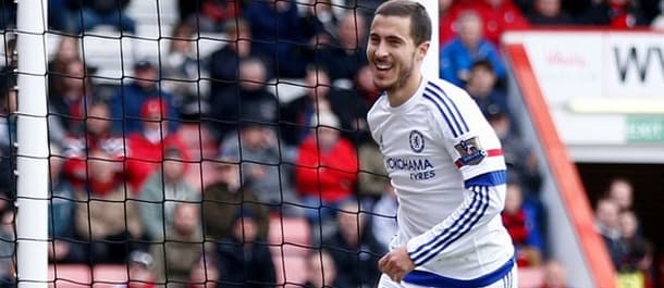 Eden Hazard scored twice as Chelsea beat Bournemouth 4-1 last week.