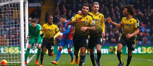 Watford beat Palace 2-1 when they met in February.