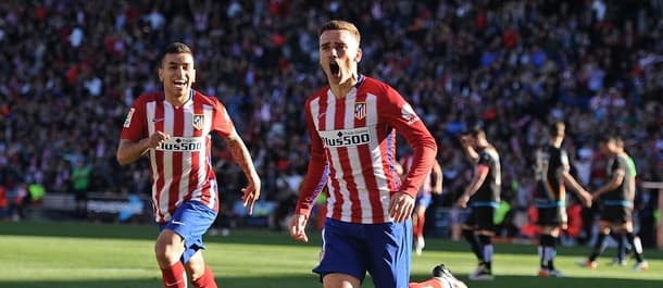 Atletico Madrid have won 21 Spanish La Liga games to nil.