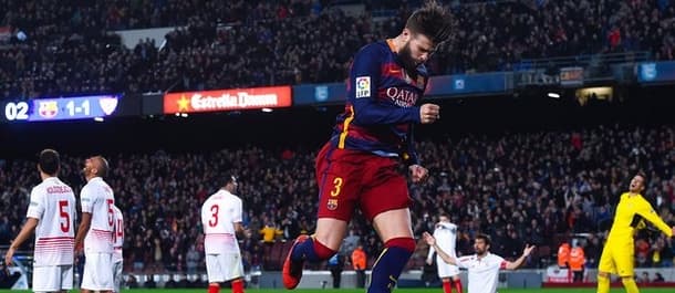 Barcelona and Sevilla have both scored in their last nine meetings.