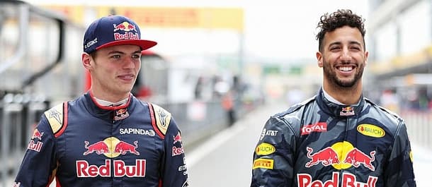 Ricciardo and Verstappen make up the new Red Bull team.