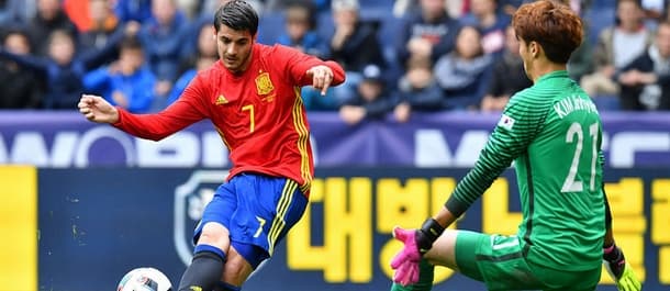 Alvaro Morata should lead the line for Spain in the Euros.