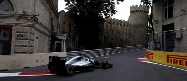 The circuit at Baku should suit Mercedes cars.