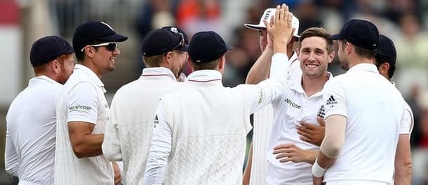 England bounced back to thump Pakistan by 330 runs at Old Trafford.