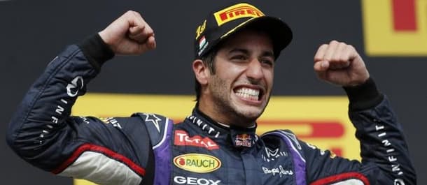 Ricciardo won the 2014 Hungarian Grand Prix.