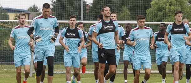 West Ham have been training in Austria ahead of Thursday's Europa League Qualifier.