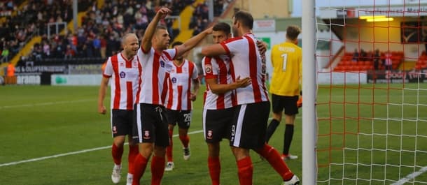 Lincoln thumped North Ferriby 6-1 in their latest National League match.