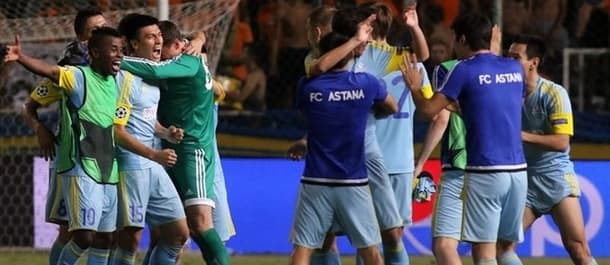 FC Astana have only lost twice at home in 14 games in European competition.