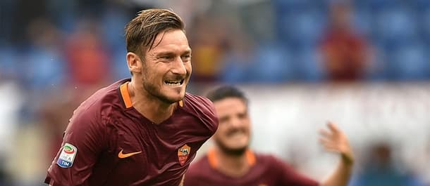 Roma legend Francesco Totti scored the winner in the 3-2 win over Sampdoria.