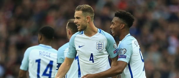 Jordan Henderson could be in line to captain England on Tuesday.