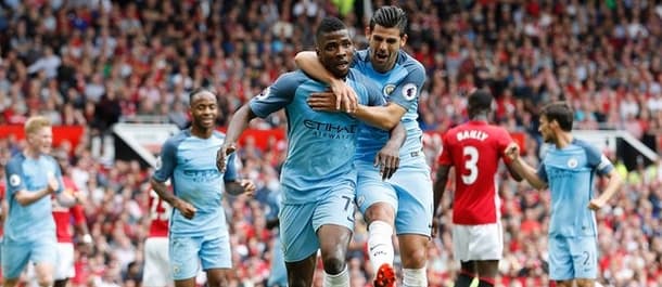 Manchester City won 2-1 at Old Trafford in September.