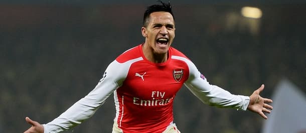 Alexi Sanchez has six goals in ten Premier League games for Arsenal.