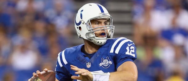 Luck will aim to guide the Colts to an upset