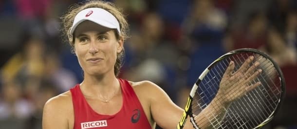 Johanna Konta is the UK's highest ranked female tennis player.