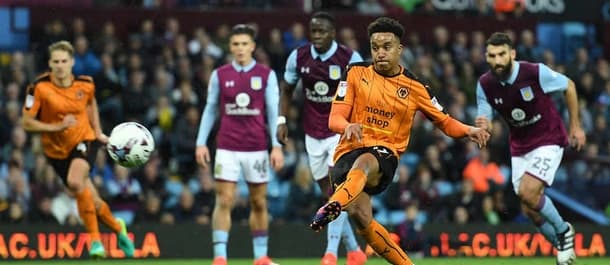 Aston Villa and Wolves drew 1-1 at Villa Park in October.