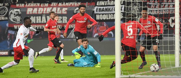 Leipzig beat Frankfurt 3-0 last weekend in the Bundesliga.