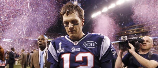 Brady has lost two Super Bowls