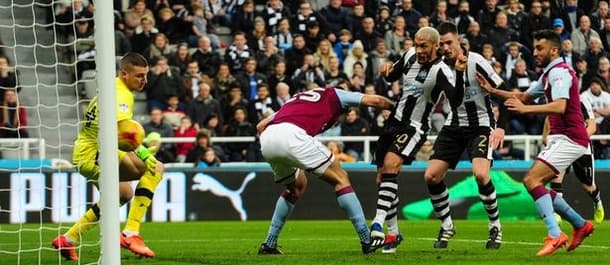 Newcastle beat Aston Villa 2-0 in their last home match.