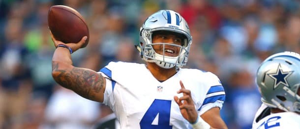 Prescott took the reins from Romo