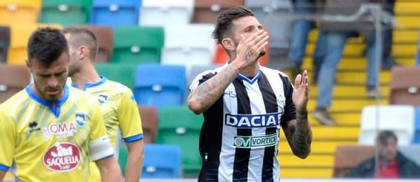 Udinese beat Pescara last time out in Serie A.