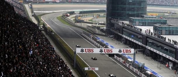 Rain may affect the outcome of the Chinese Grand Prix.
