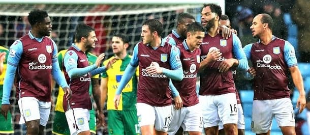 Villa's win against Norwich keeps slim play off hopes alive.