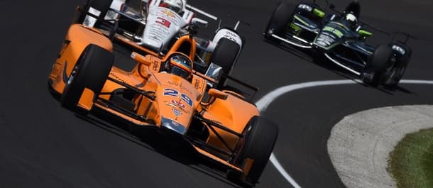 Fernando Alonso makes his Indy 500 debut.