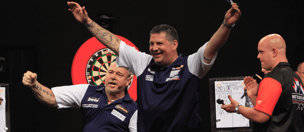 Gary Anderson and Peter Wright represent Scotland at the World Cup of Darts.