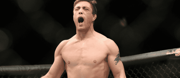 Gerald Meerschaert Celebrates a UFC Victory