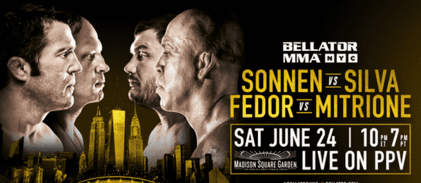 Bellator NYC Poster - Sonnen vs. Silva