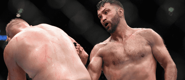 Andrei Arlovski dishes out the damage in his UFC bout