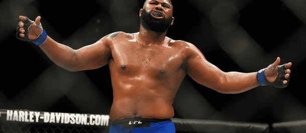 Curtis 'Razor' Blaydes Celebrates another Victory in the UFC
